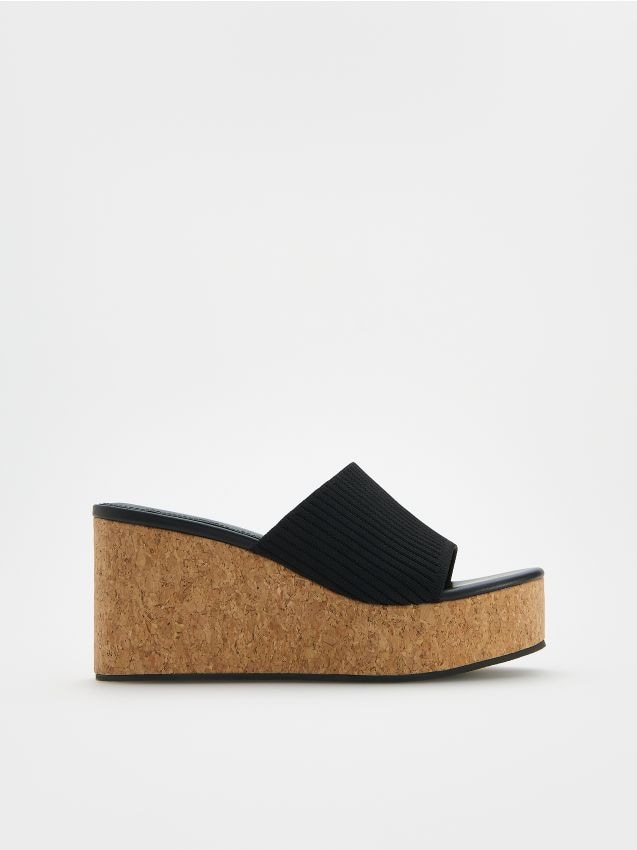 Wedge mules - RESERVED