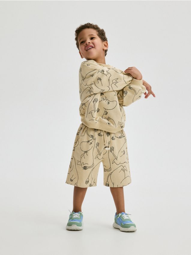 Reserved - babies` shorts - bej