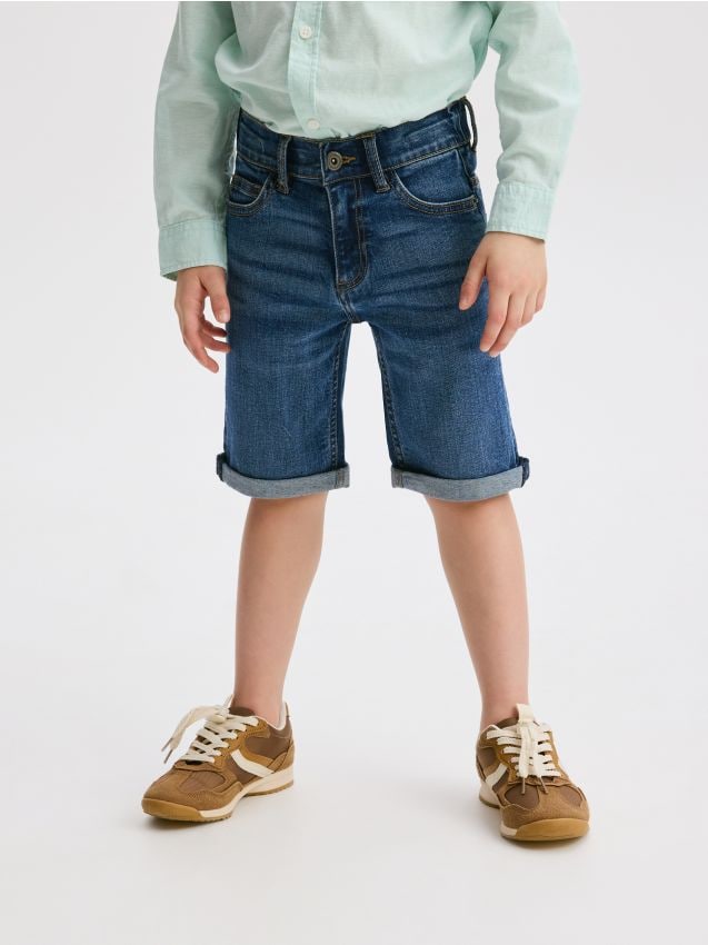 Regular denim shorts - RESERVED