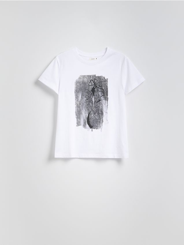 T-shirt with print - RESERVED