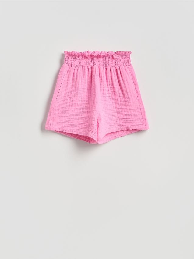 Shorts i musselin - RESERVED