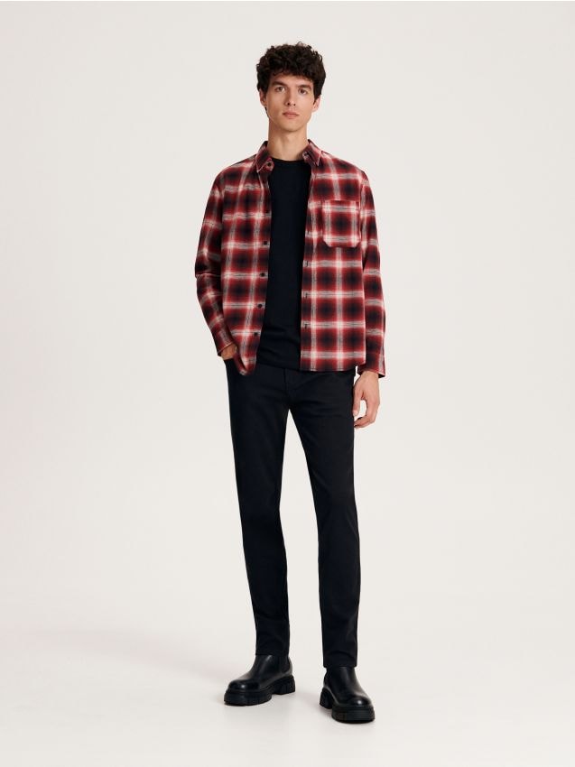 Chino slim pantalone - RESERVED