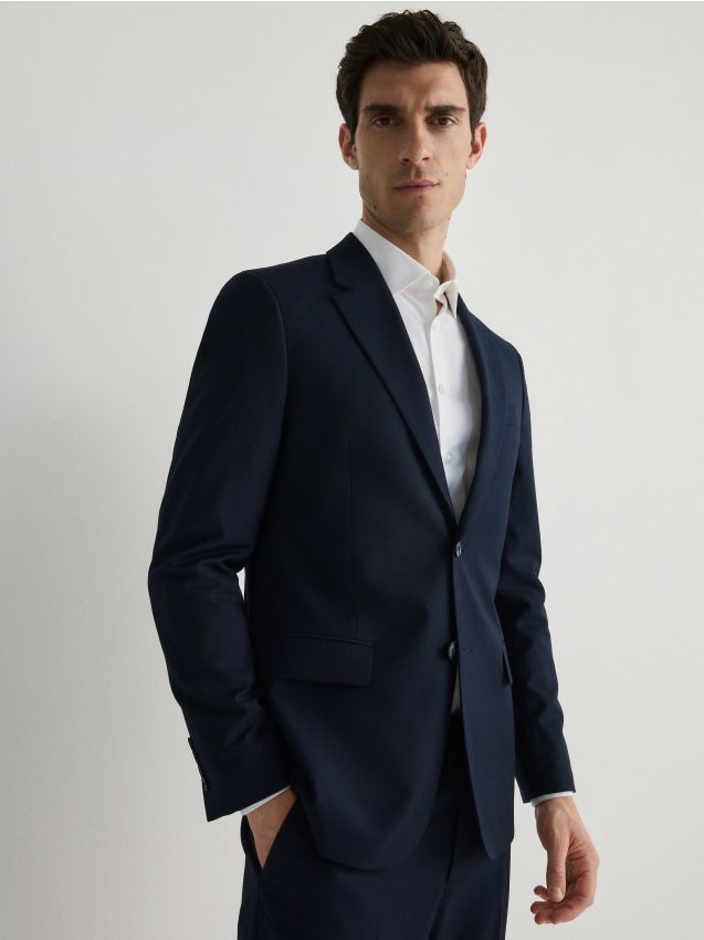 Blazer i slim fit - RESERVED