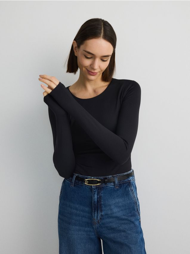 Plain long sleeve body - RESERVED