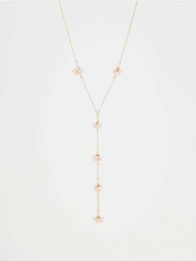 Flower necklace - RESERVED