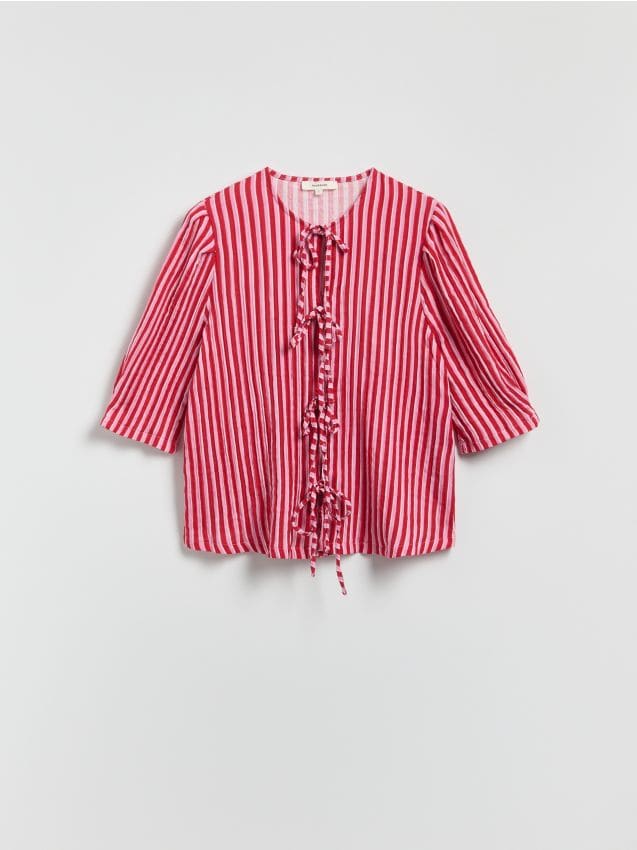Blouse met dessin - RESERVED