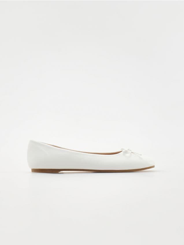Ballerinas with bow detail - RESERVED
