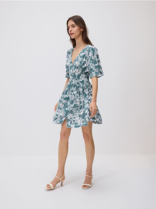 Mini-robe à motif - RESERVED