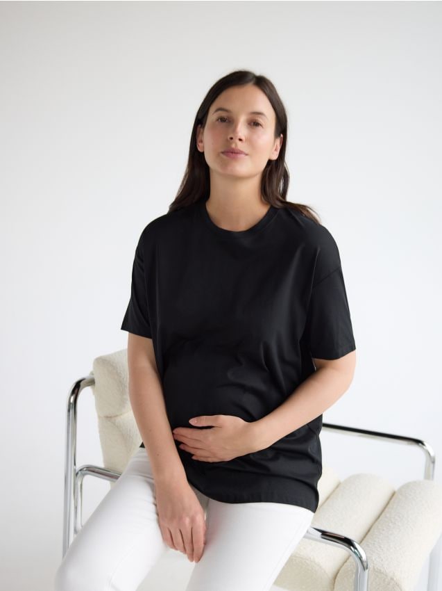 Modal blend oversized T-shirt - RESERVED