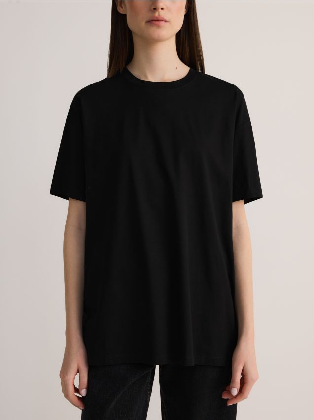 Reserved Reserved - Μπλούζα oversize από μείγμα modal