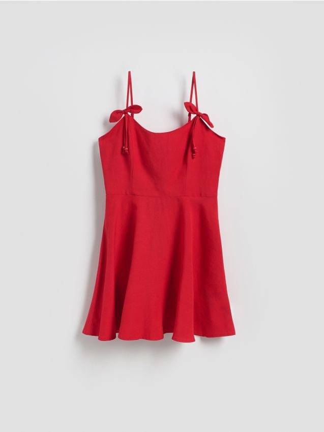 Mini dress with bows - RESERVED