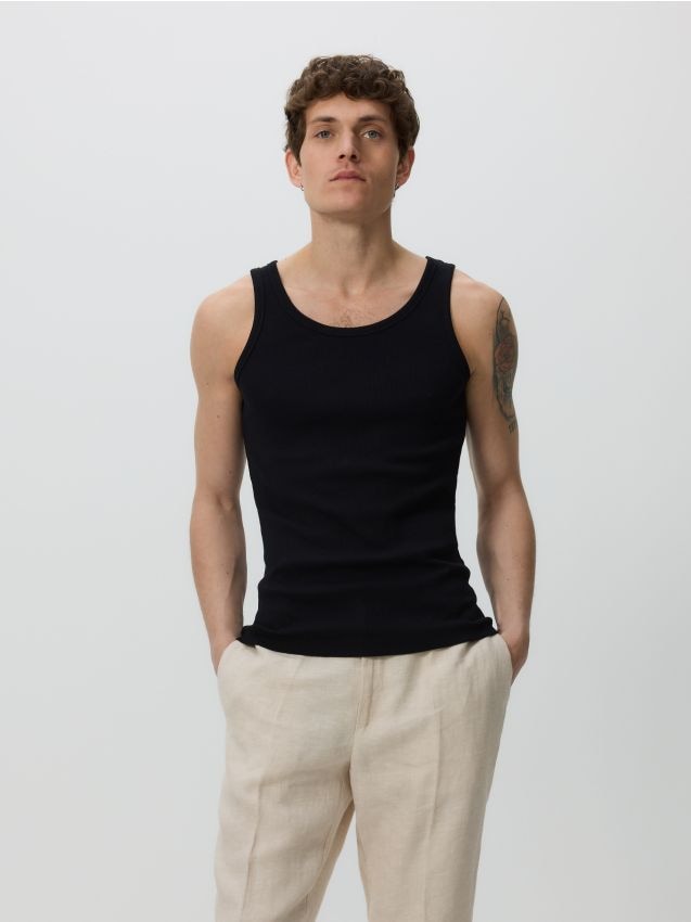 Cotton tank top - RESERVED