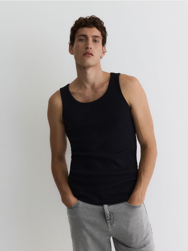 Cotton tank top - RESERVED