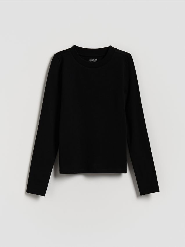 Cotton long sleeve T-shirt - RESERVED