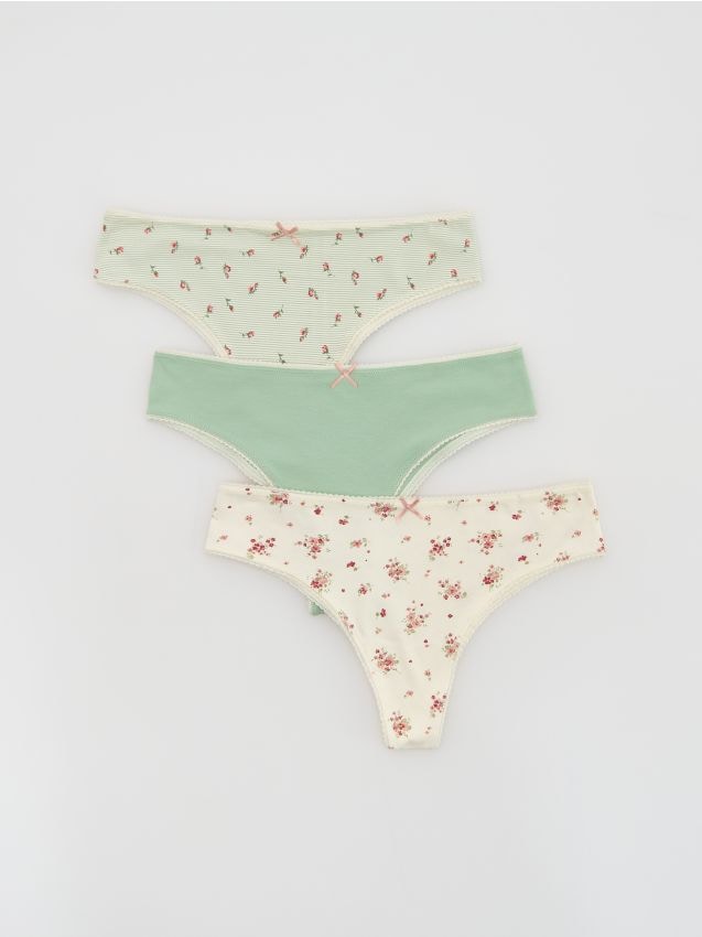 Lot de 3 culottes brésiliennes - RESERVED