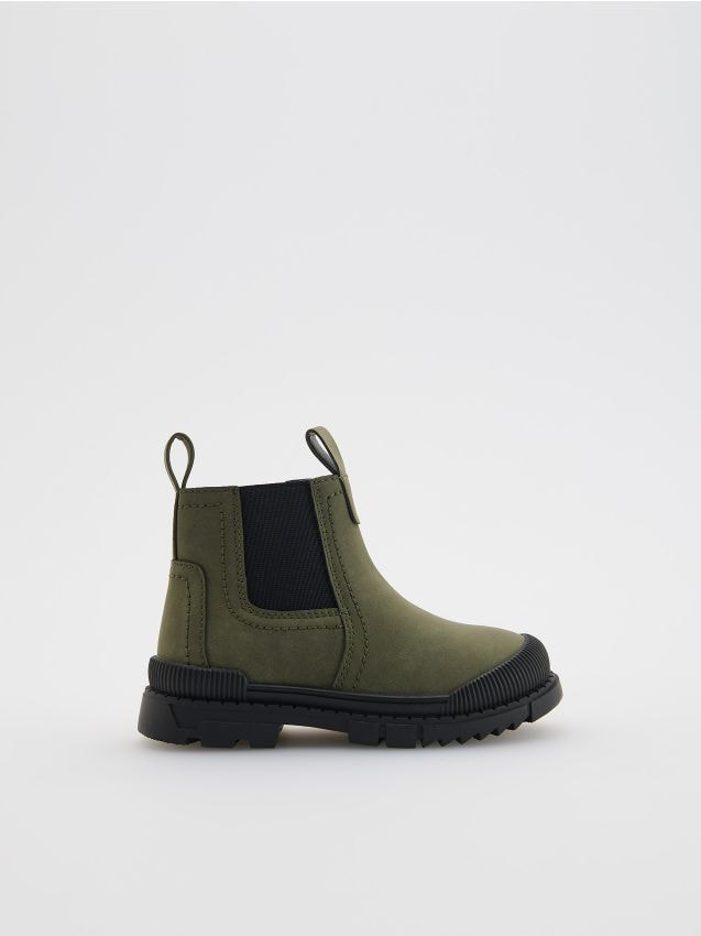 Reserved - Botine clasice - verde