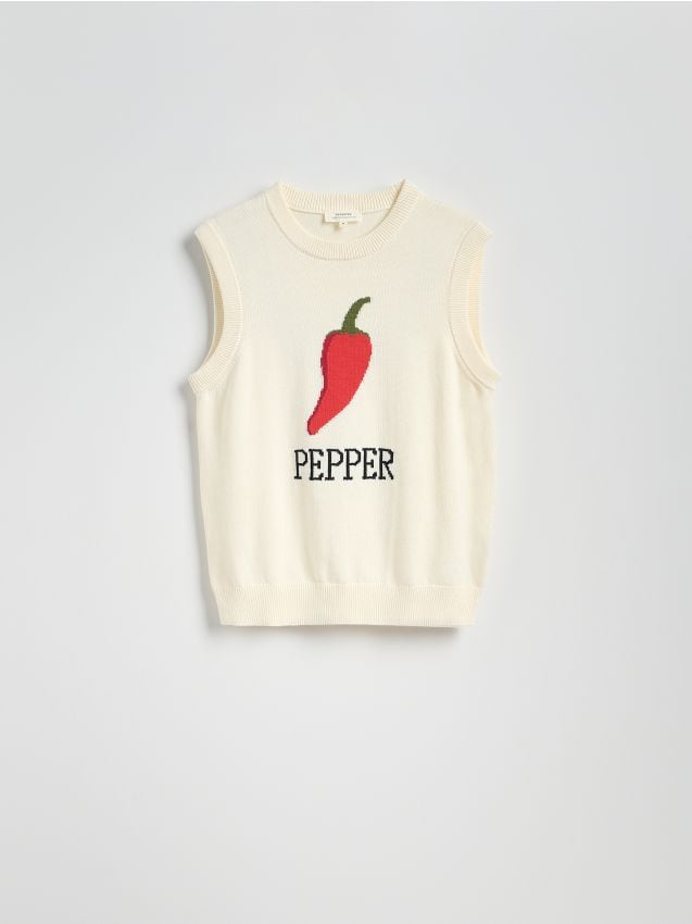Gilet en maille léger - RESERVED