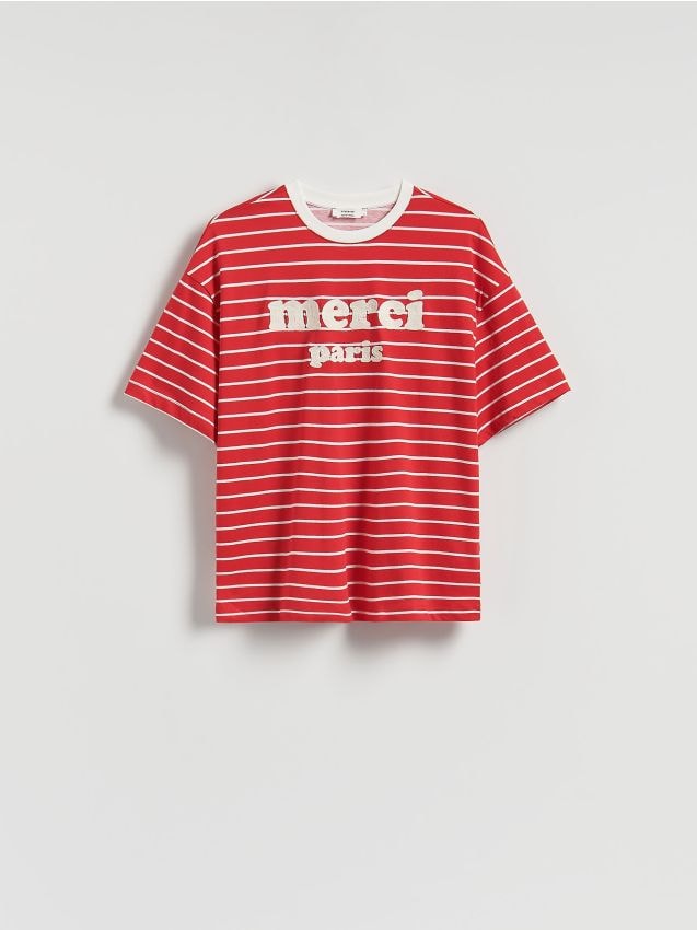 Oversized stripe T-shirt - RESERVED