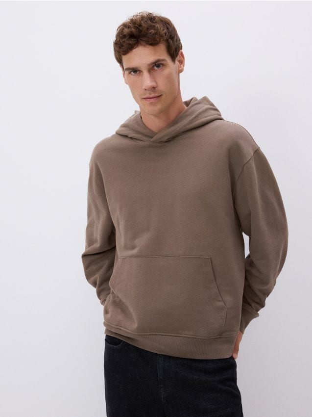 Sweat à capuche en coton - RESERVED