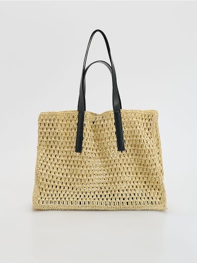 Geflochtener Shopper