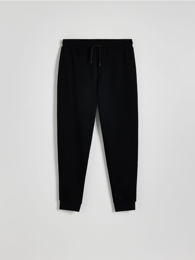 Bomuldsrige sweatpants - RESERVED