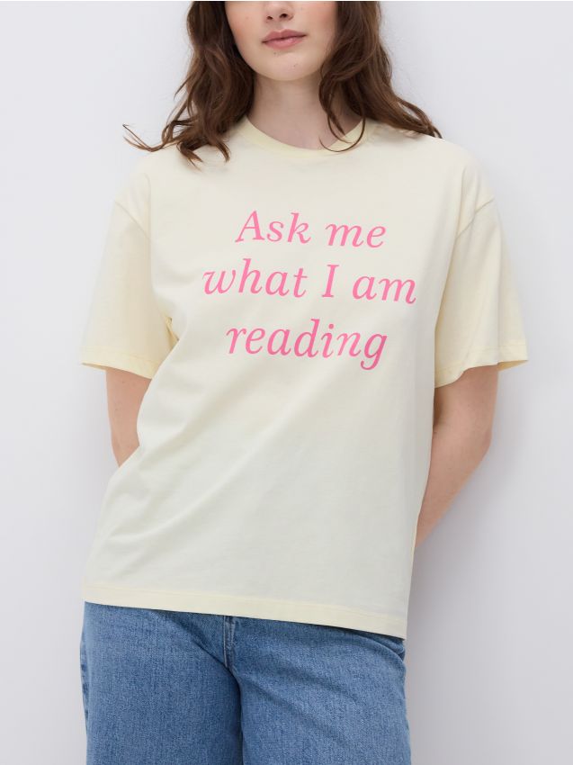 Oversized T-shirt met print