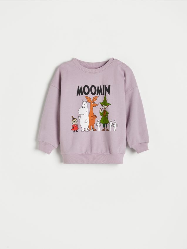 Φούτερ oversize The Moomins - RESERVED