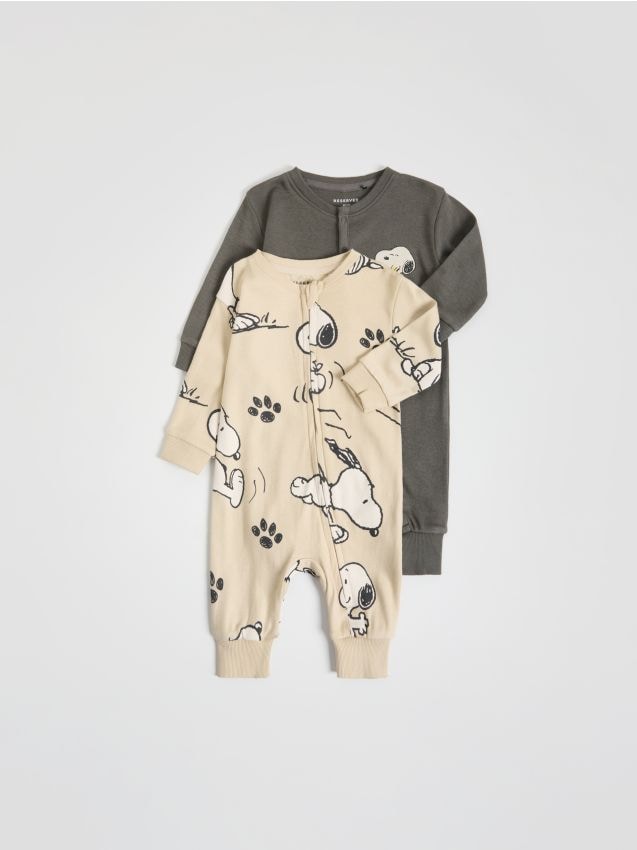 Snoopy romper 2‑pack - RESERVED
