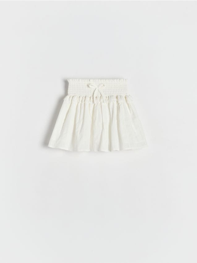 Cotton mini skirt - RESERVED