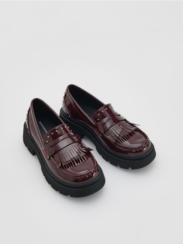 Loafers van lakleer - RESERVED