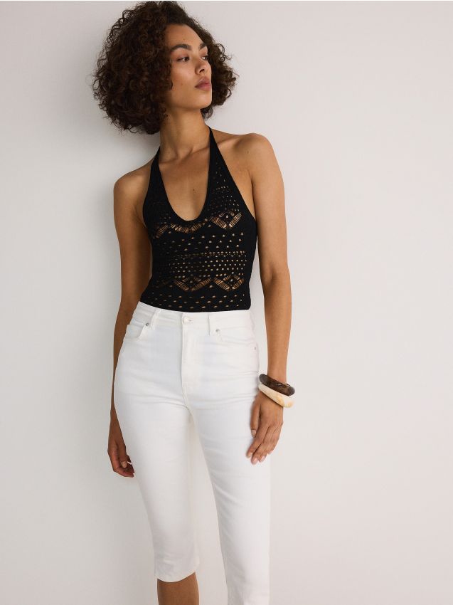 Reserved - body ajurat - negru
