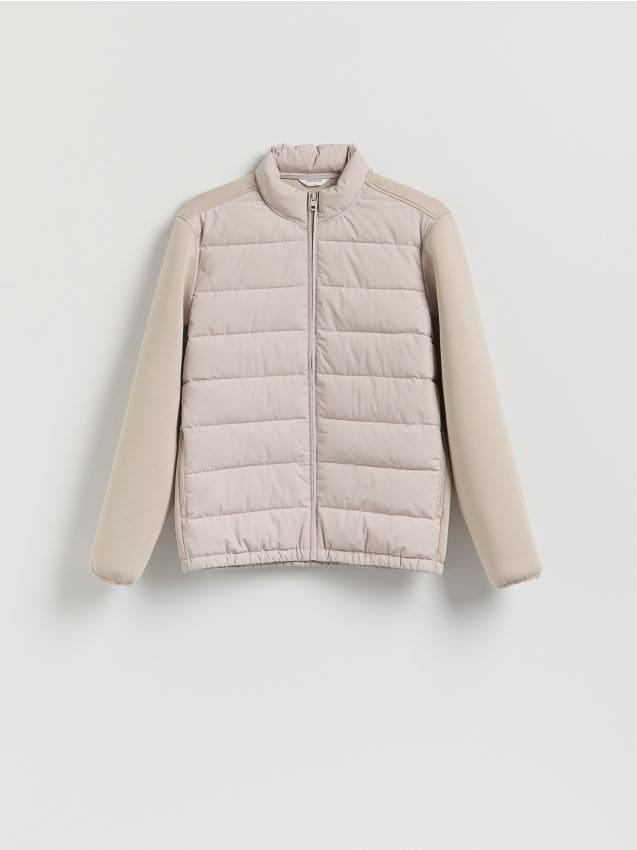 Jacket with stand up collar - RESERVED