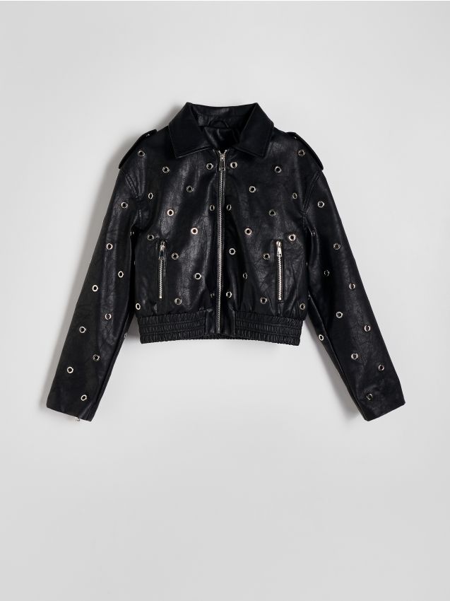 Jacket with decorative details - RESERVED