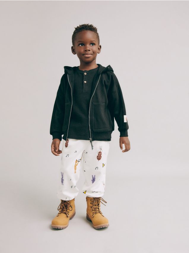 Cotton hoodie - RESERVED