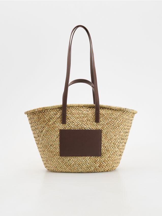 Pletena shopper torba - RESERVED