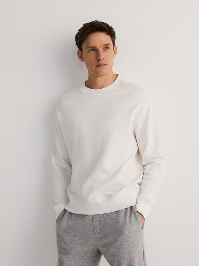 Oversized printed sweatshirt - RESERVED