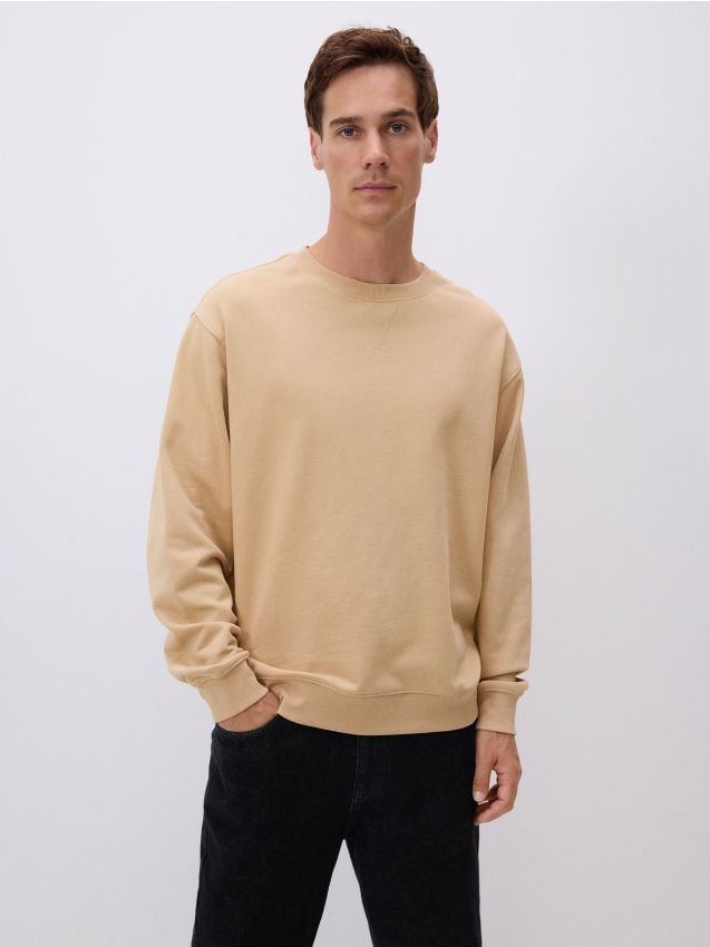 Mönstrad oversized sweatshirt - RESERVED