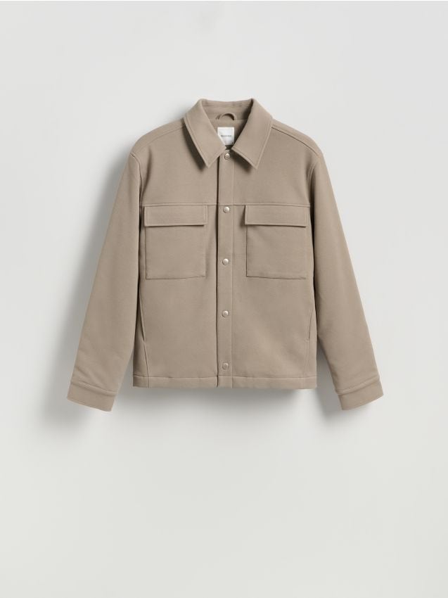 Shacket with collar - RESERVED