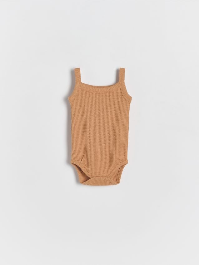 Reserved - body cu bretele subțiri - nude