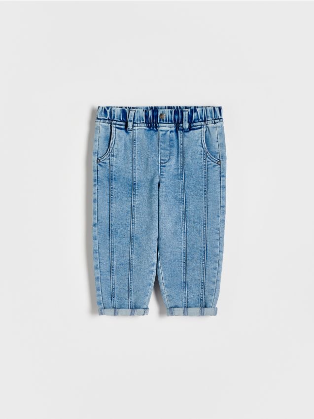 Reserved - blugi relaxed fit - albastru