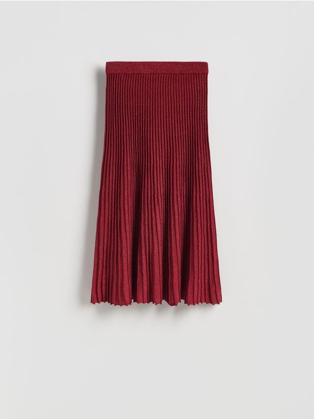 Reserved Reserved - Πλισέ midi φούστα