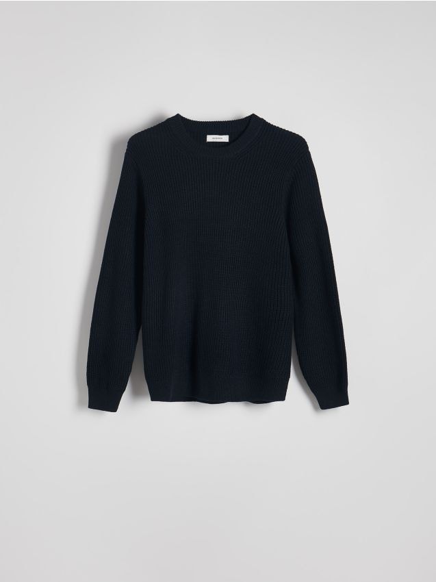 Reserved - MEN`S SWEATER - bleumarin