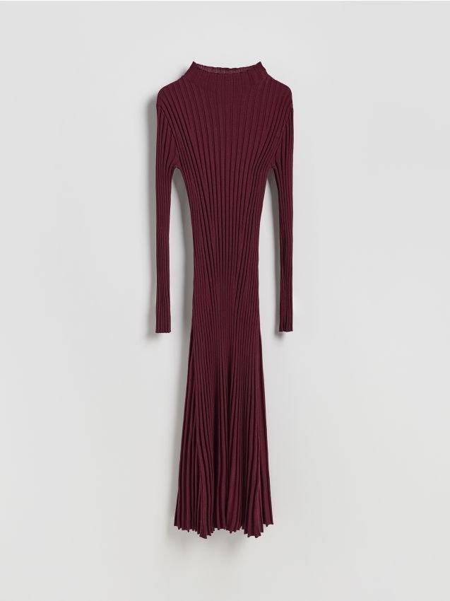 Reserved - Rochie maxi - violet-închis