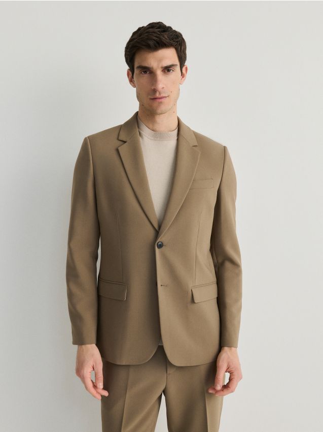 Reserved - sacou slim fit - bej