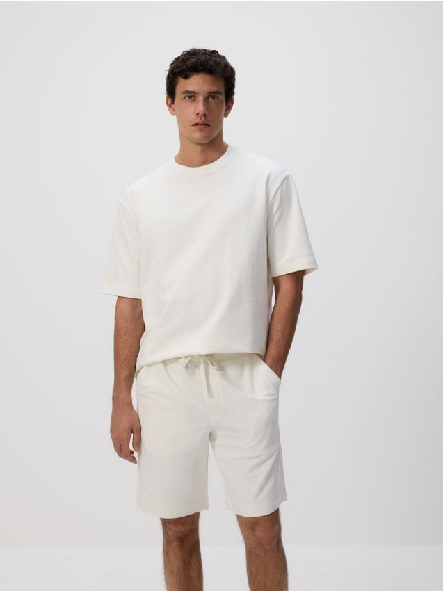 Regular fit sweat shorts - RESERVED