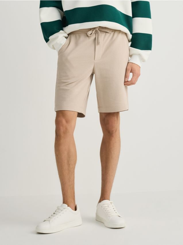 Regular fit sweat shorts - RESERVED