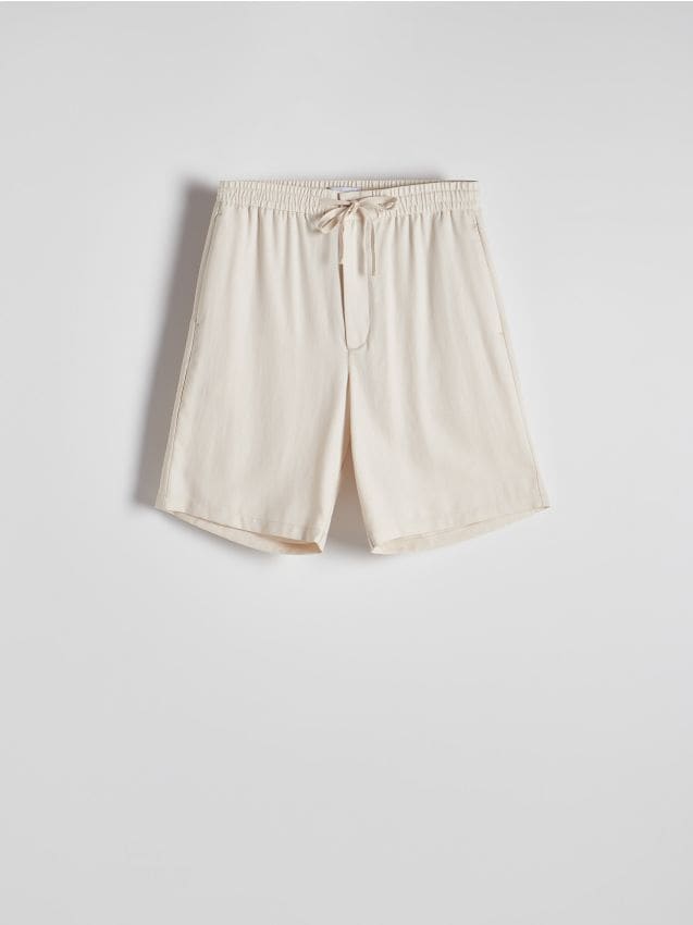 Regular lyocell shorts - RESERVED