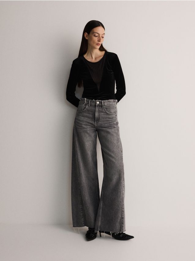 Velour bodysuit - RESERVED