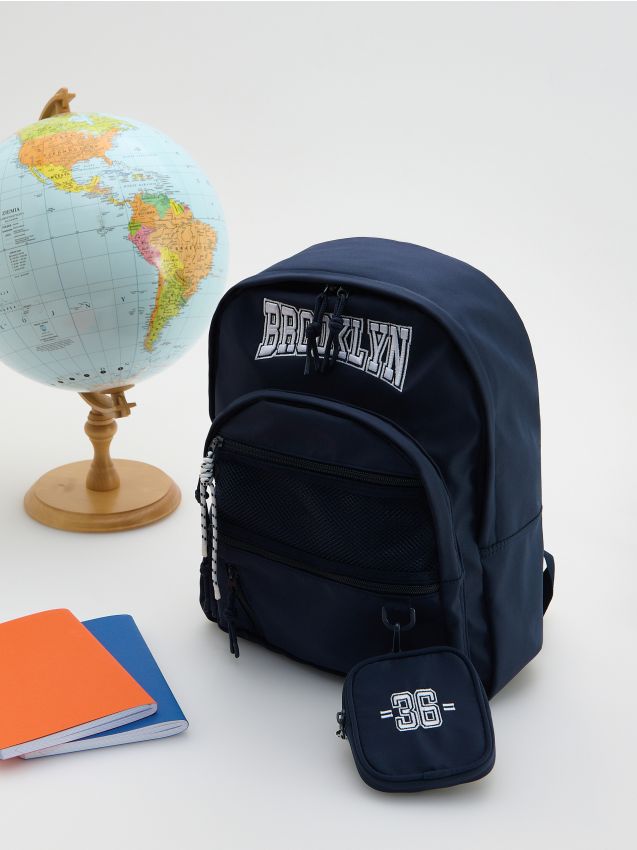 Backpack with embroidery - RESERVED