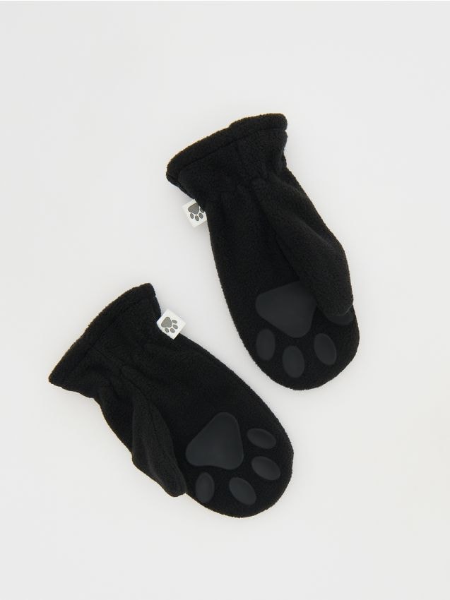 Reserved - BABIES` MITTENS - negru